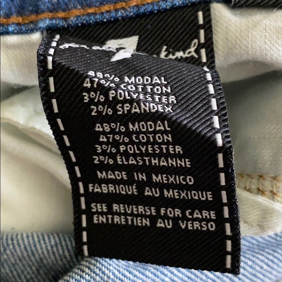 7 For All Mankind Ali Cropped Flare Jeans 31 - Picture 8 of 9